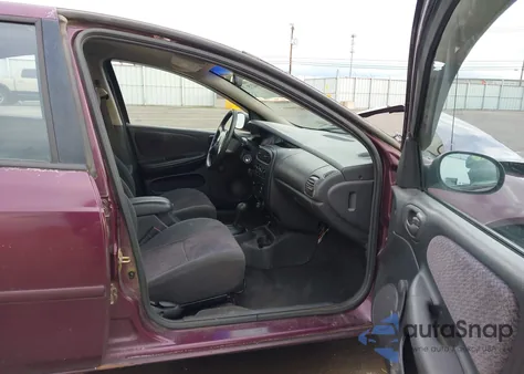 2000 Dodge Neon Highline from USA, damaged, VIN 1B3ES46C0YD780841